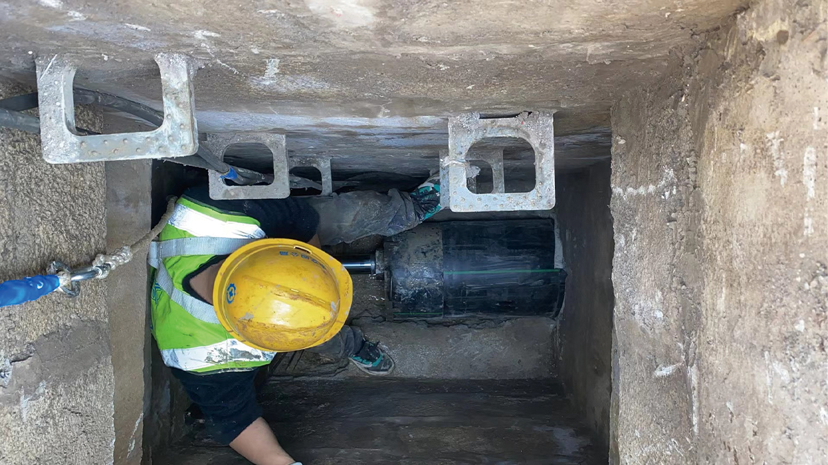 得荣HDPE短管内衬法